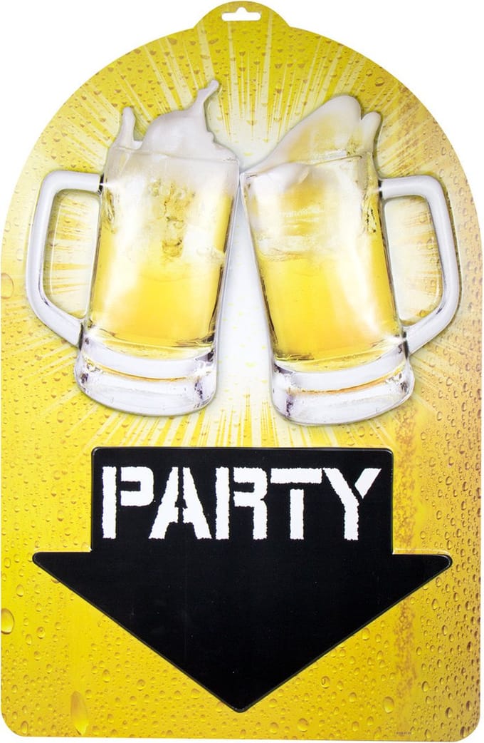 Oktoberfest Deurbord Party 58cm