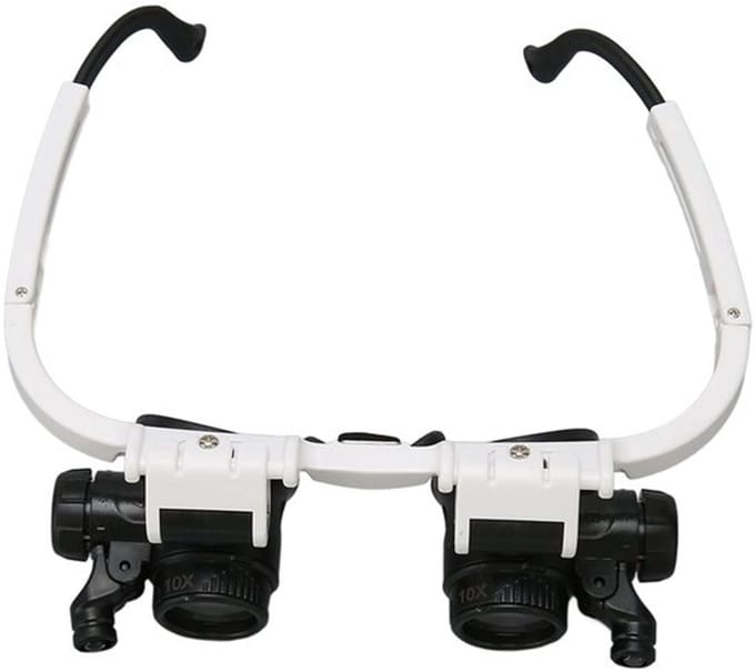 Dailygoody - Vergrootglas voor hoofdband - LED-verlichting