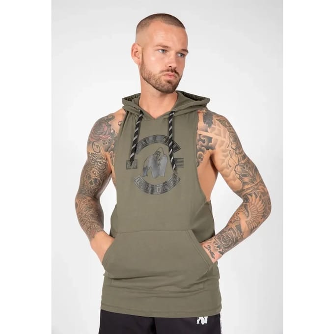 Tanktop met capuchon Gorilla Wear Lawrence