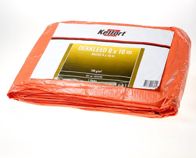 Kelfort Dekkleed 8X10 Meter Oranje - 1515195