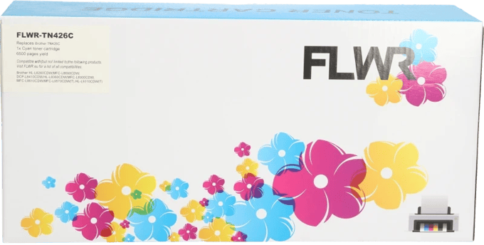 FLWR - Toner / TN-426 / Cyaan - Geschikt voor Brother