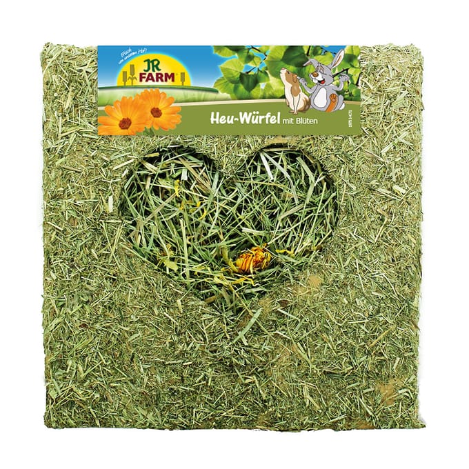 JR Farm Hooi-Blok Met Bloemen - Dubbelpak: 2 x 450 g (groot)