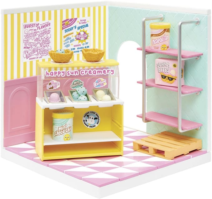 Miniverse™ Make It Mini Spaces™ IJssalon - Knutselset - Bouwpakket- Maak Je Eigen Mini IJssalon