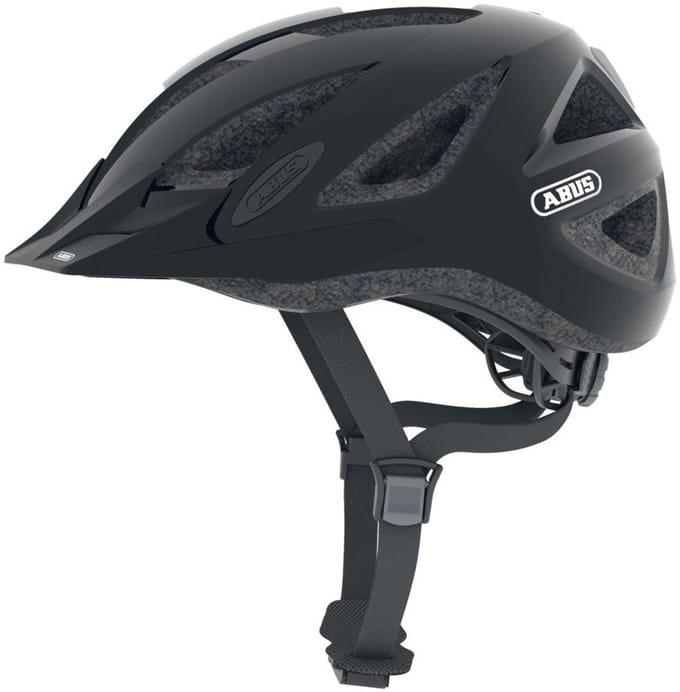 Abus fietshelm City Pro shiny black M