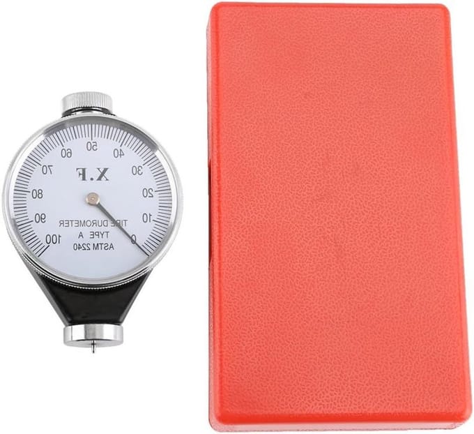 Bandenhardheidsmeter - Durometer Rubber - Testen Elastomeer - Legering Waterbestendig - 0-100 Graden - null