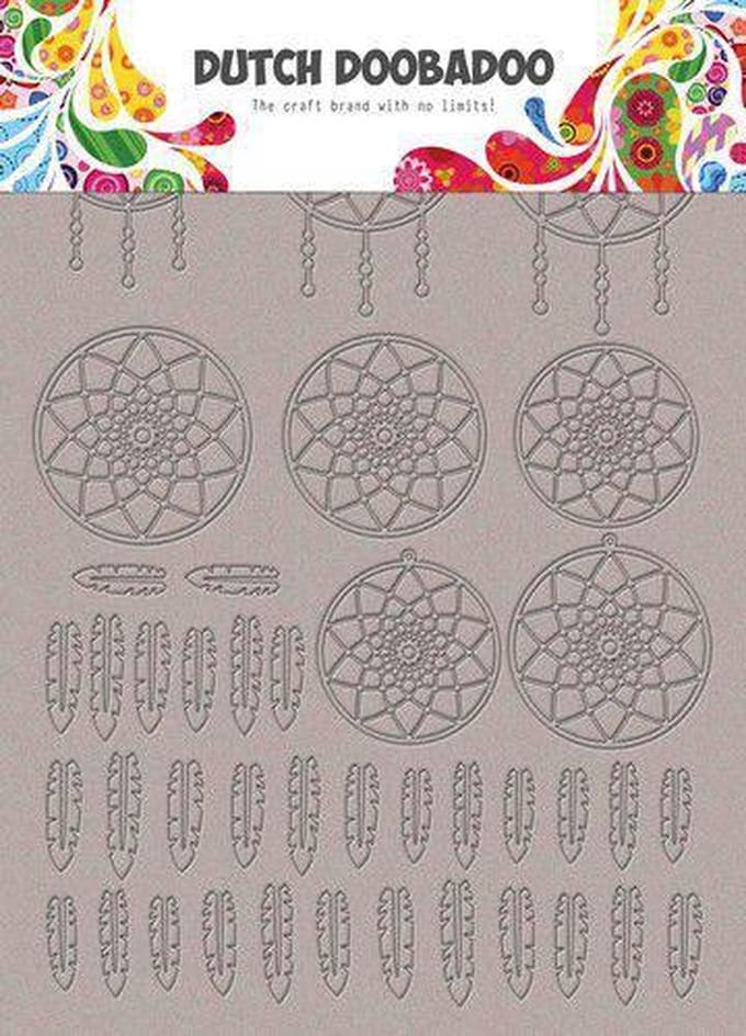 Dutch Doobadoo Greyboard Art Dromenvanger A5 492.006.007 (12-20)