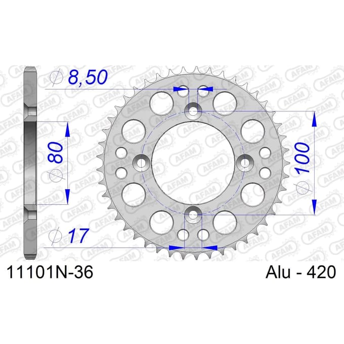 Tandwiel Afam 420 36 dents