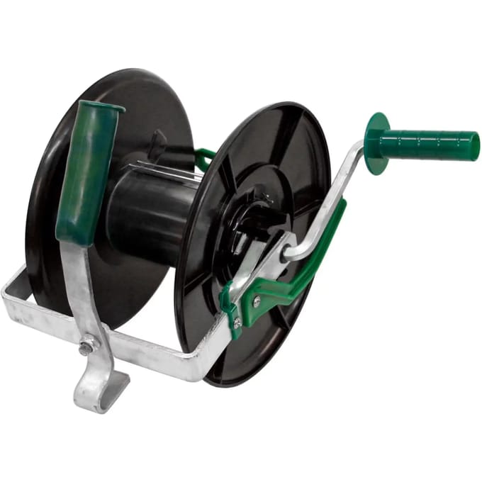 Compacte oproller met rem Kerbl
