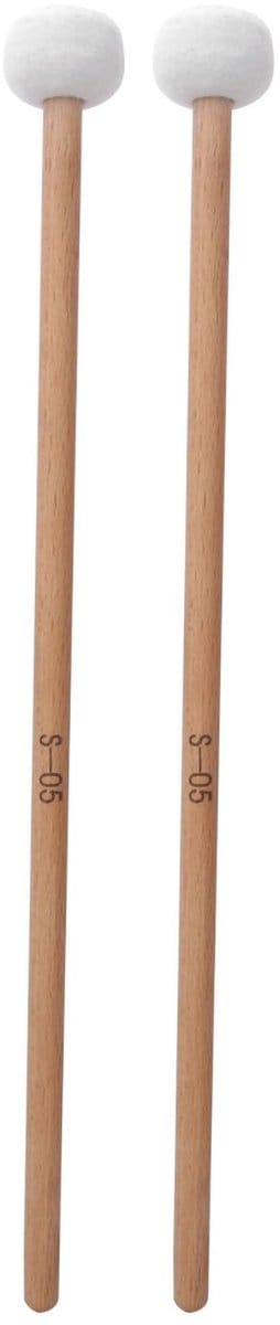 Dailygoody - Drum Mallets Sticks - Percussie Hamer - Wit - Drum Accessoires - Muziekinstrumenten - Geschikt voor Drummers - Drum Snare