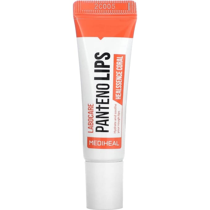 MEDIHEAL, Labocare Panthenolips Heal Sense Coral, 10ml white