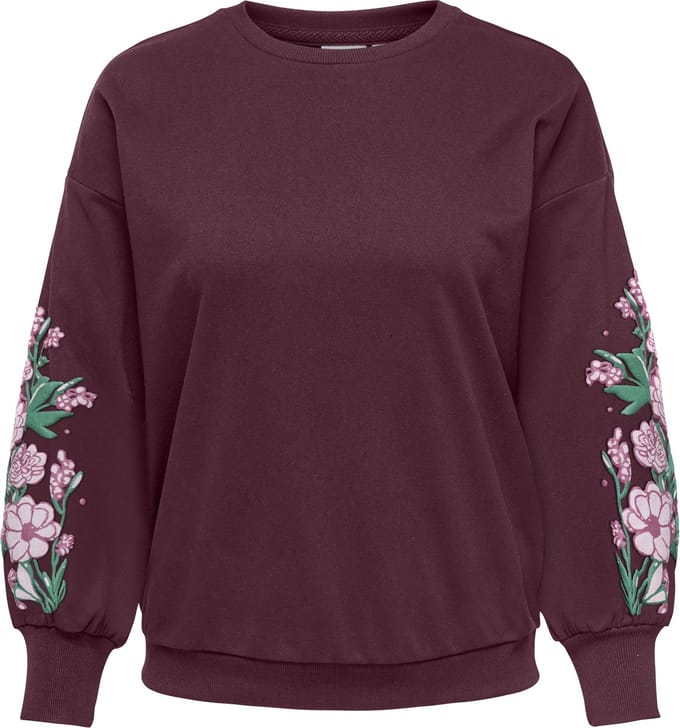 ONLY CARMAKOMA - CARBROOKE L/S O-NECK PRINT SWT JRS NOOS - Dames - Sweaters