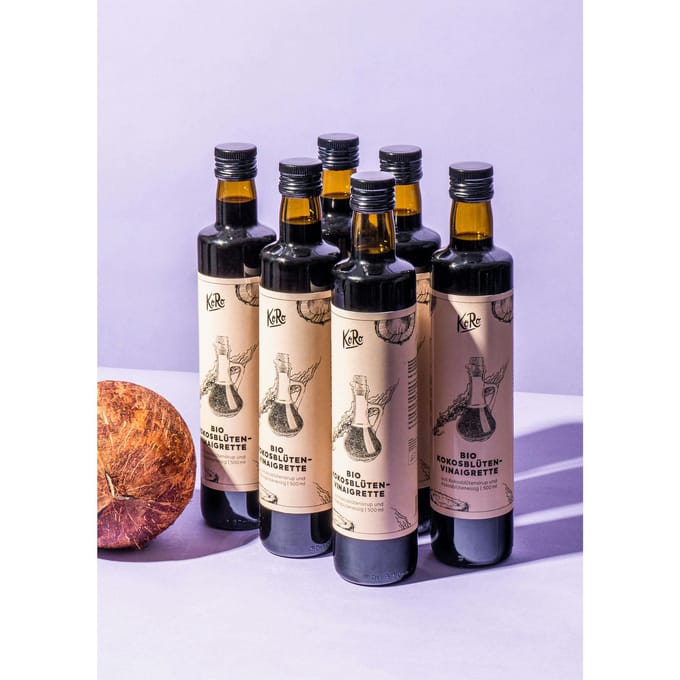 KoRo | Bio kokosbloesemvinaigrette 6 x 500 ml