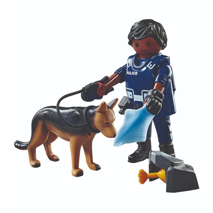 PLAYMOBIL Special Plus Politieagent met speurhond - 71162