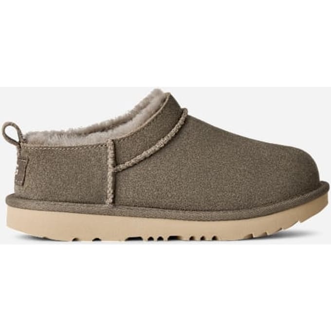 UGG® Classic Micro Boot in Dried Oregano, Size 12K, Suede/Polyester/Wool