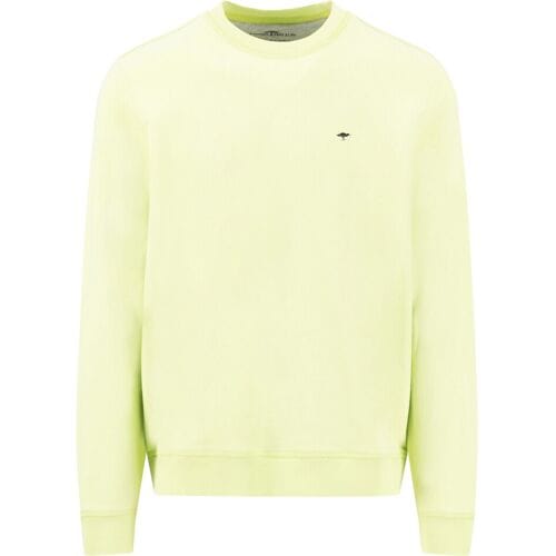 Fynch-Hatton Trui Sweat Puresoft Cotton Crew Neck Pear / male