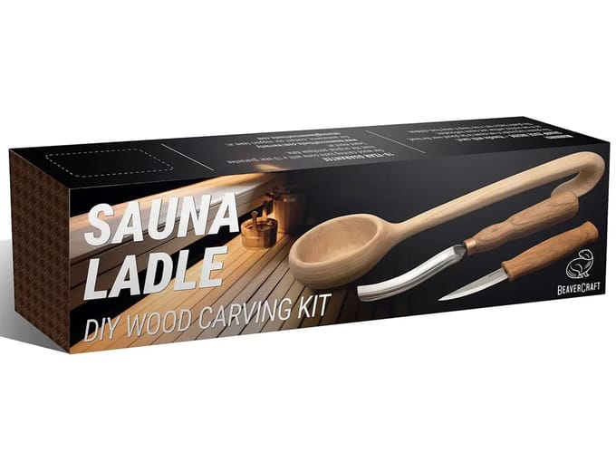 Beavercraft Sauna Lepel Houtsnijwerk Hobby-Kit