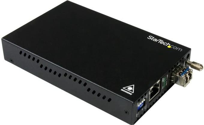 StarTech Gigabit Ethernet koper naar glasvezel media converter - SM LC - 20 km