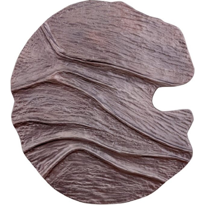 PTMD Wandpaneel Samraj - 64x2x71 cm - Aluminium - Brons