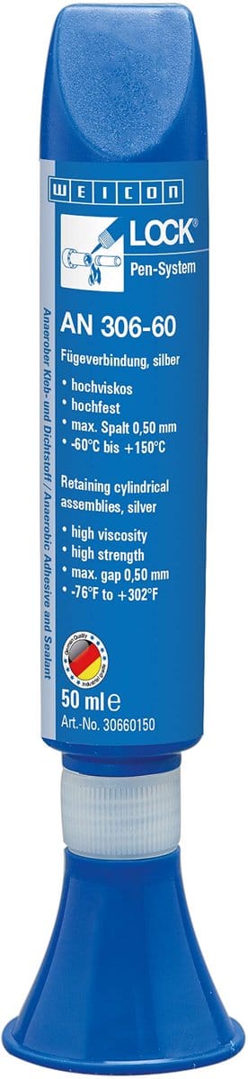 WEICONLOCK® AN 306-60 – 50 ml Montageverbinding Zilver Metaal