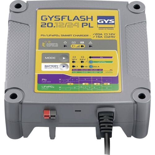 GYSFLASH 20.12/24 PL 026049 Druppellader 12 V, 24 V 7 A, 15 A, 20 A