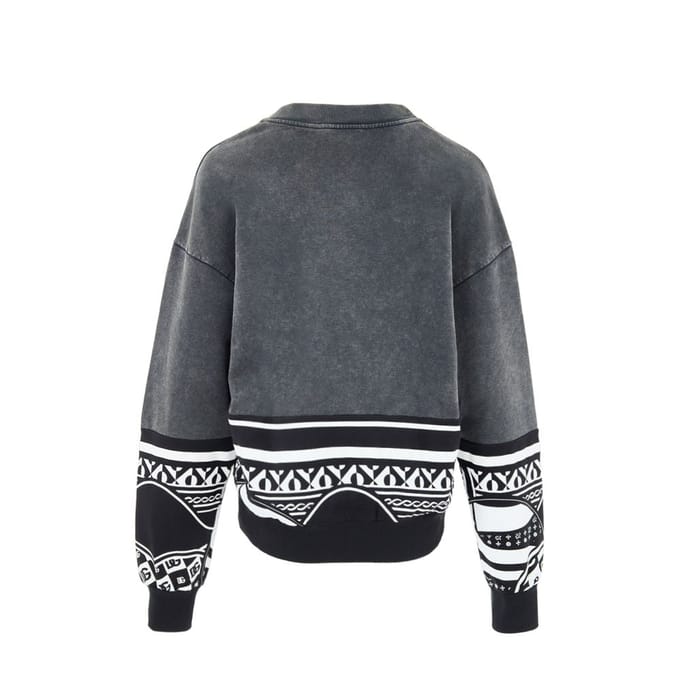 Black Delavie sweatshirt met 'Nobody is Perfect' print Dolce & Gabbana