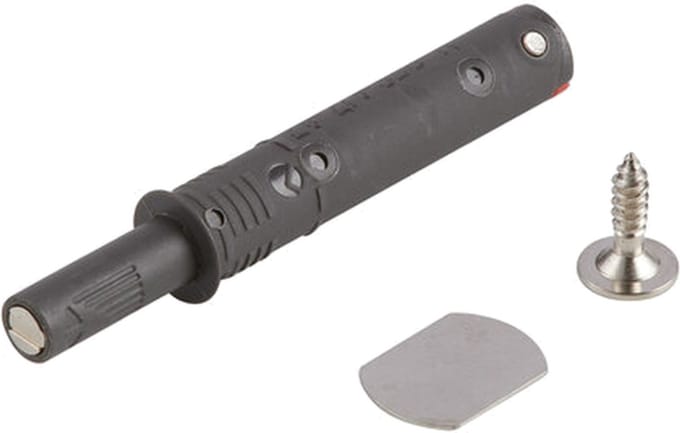 K-PUSH druksnapper Strong met magneet 20 mm antraciet