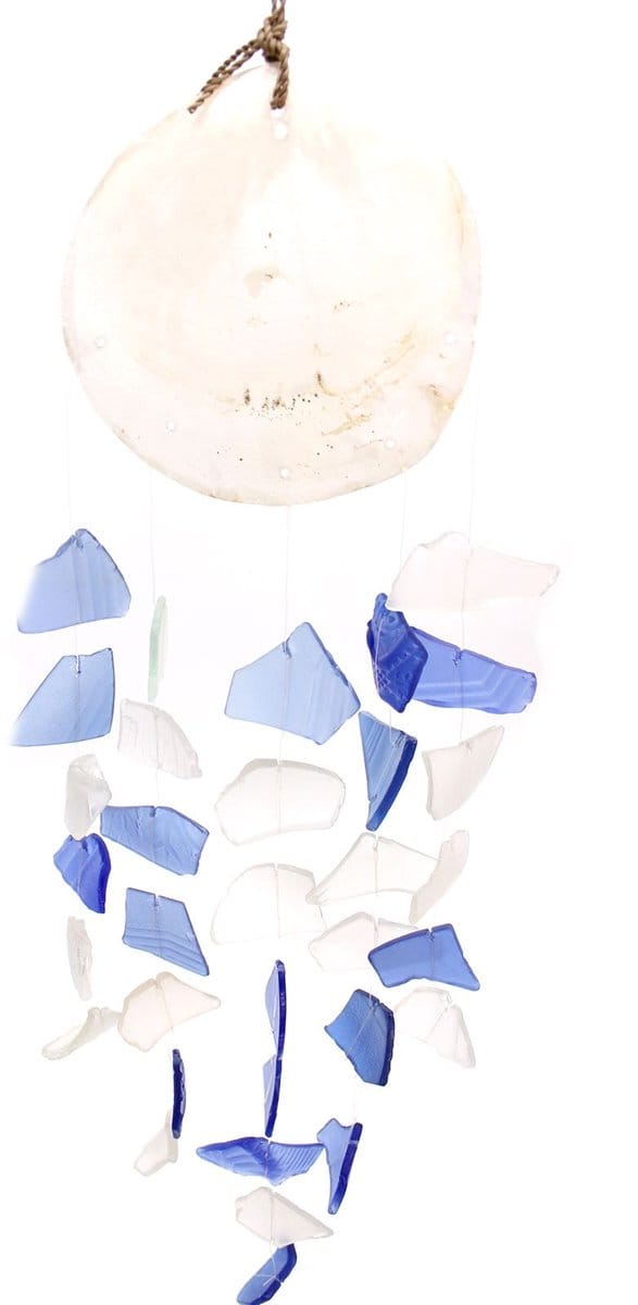 Copis & Glass Drop - Blue & White Glass