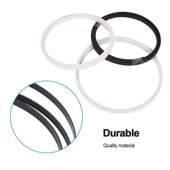 Drie Kleuren Gitaar Bindingen Purfling Strips Muziekinstrument Accessoire white