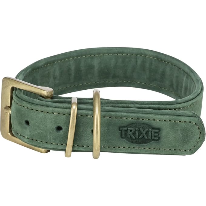 Leren halsband Trixie