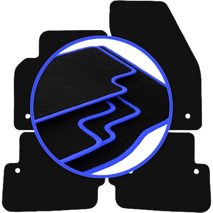 CARLUX-BLUE automatten voor: Volvo C70 II coupé (2005-2013)