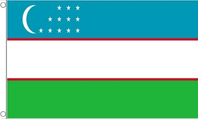 Vlag Oezbekistan 90x150cm | Best Value