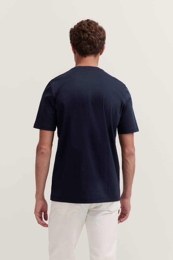 Bugatti Herren Katoenen T-shirt