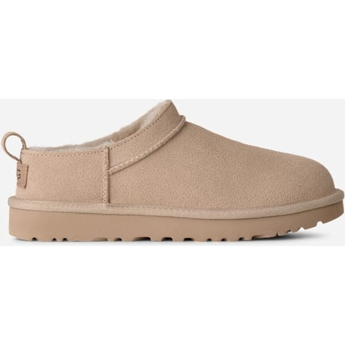 UGG® Classic Micro for Women in Moonlight, Size 10, Suede/Polyester/Leather
