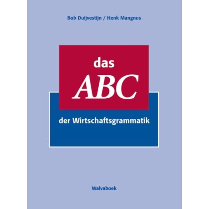 Das Abc Der Wirtschaftsgrammatik - Duijvestijn