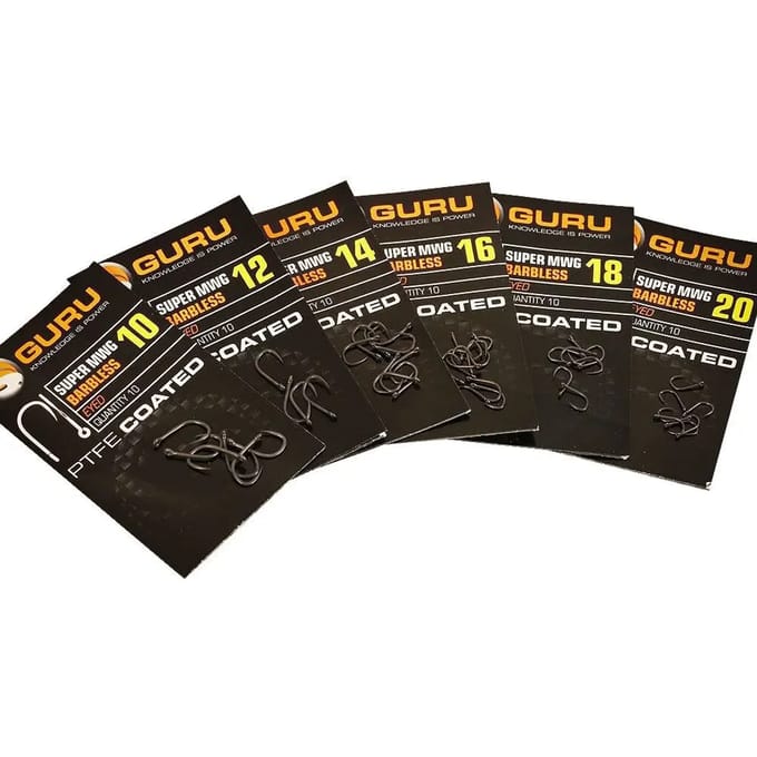 Guru Super MWG Eyed - Barbed (10 pcs) - Maat : Haak 10