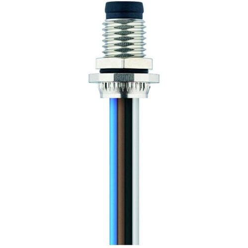 Escha 8071422 Flensstekker M8 Aantal polen (sensoren): 4 Flensstekker 0.2 m 1 stuk(s)