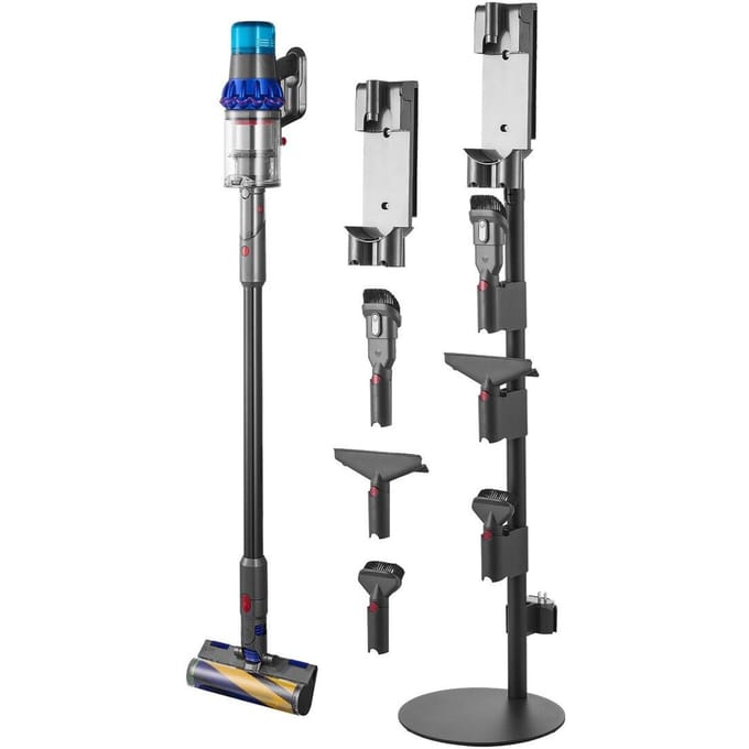 Standaard voor Dyson Stofzuigers Multi-Modellen Opbergbeugel Houder met 4 Pads