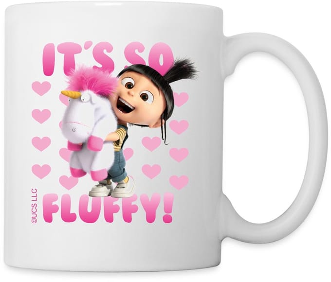 Minions Agnes It's So Fluffy Pink Mok