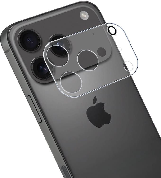 Camera Lens Protector Geschikt voor Apple iPhone 17 Pro Max / 18 Pro Max - Extra Sterk - Camera Screenprotector Beschermglas - Gehard Glas - Tempered Glass - Screen Protector