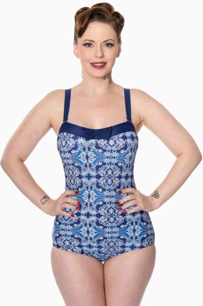 Dancing Days - LUNAR Badpak - M - Blauw