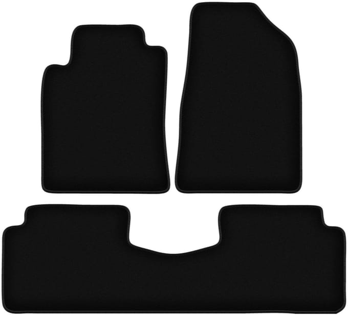 BASIC zwarte velours matten voor: Toyota Camry V sedan (1996-2001)