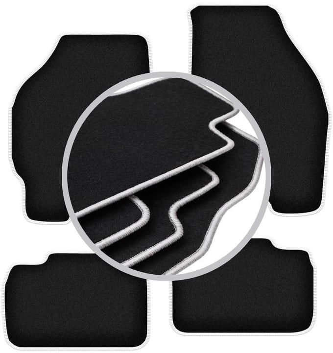 CARLUX-SILVER automatten voor: Fiat Punto II hatchback (1999-2010)