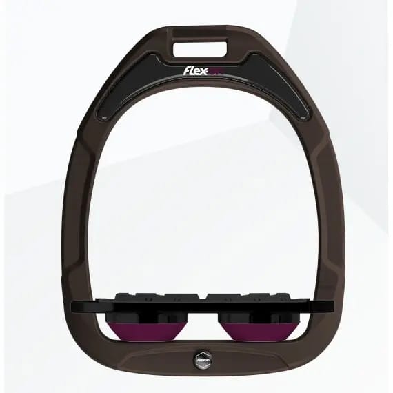 Plat Grip Bruin/Zwart/Paars Flex-On Green Composite