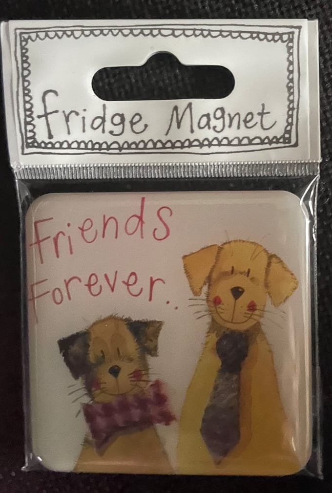 Alex Clark Forever Friends Fridge Magnet ~ Koelkast magneet honden