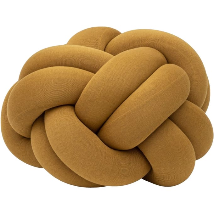 Design House Stockholm Knot kussen XL - geel