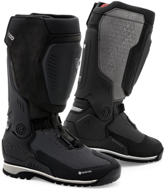 REV'IT! Expedition GTX Laarzen Zwart Grijs - Maat 41 - Laars