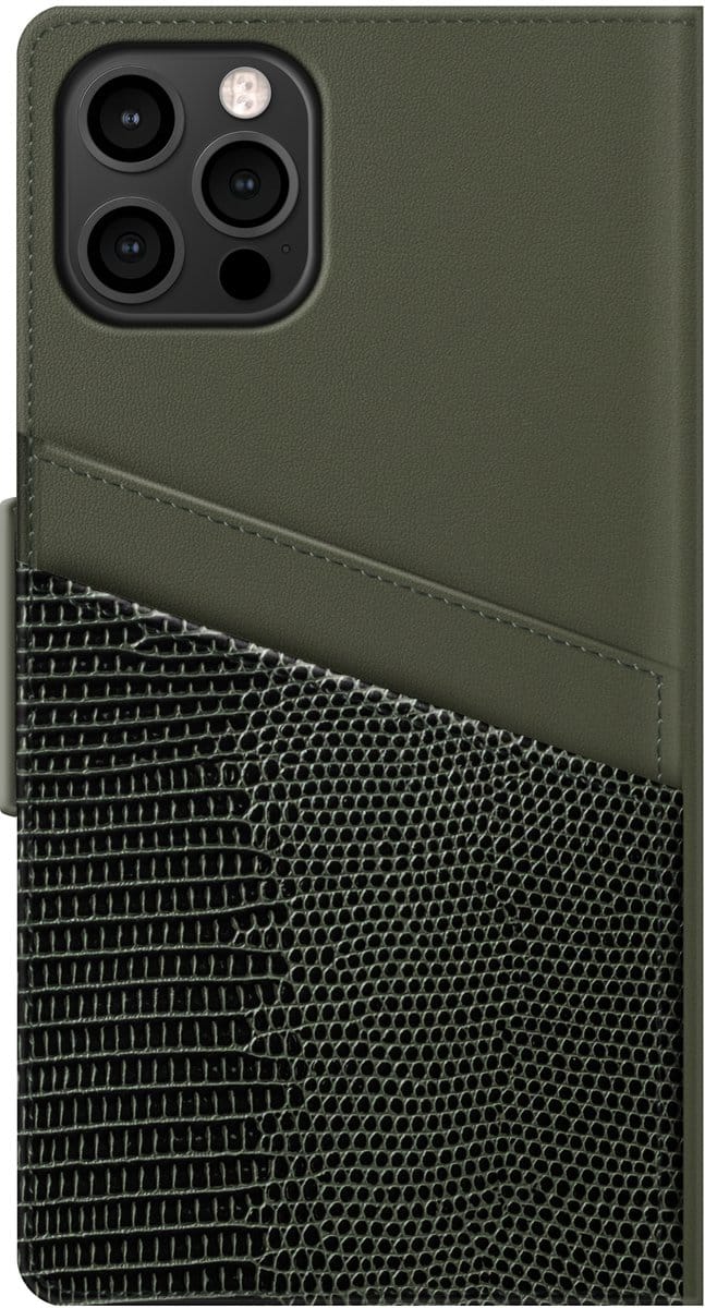 iDeal of Sweden Unity Wallet voor iPhone 12/12 Pro Metal Woods