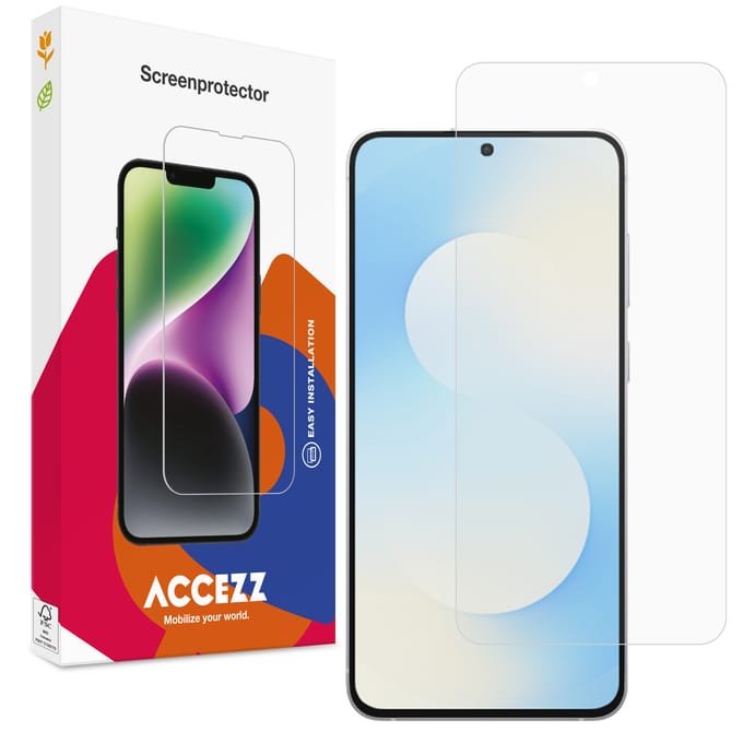 Accezz Screen Protector - Geschikt voor Samsung Galaxy A57 (5G) / S25 FE / S26 FE - Gehard Glas Screenprotector
