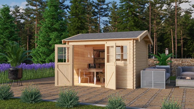 Tuinhuis Felsenau 3 320 x 320 cm