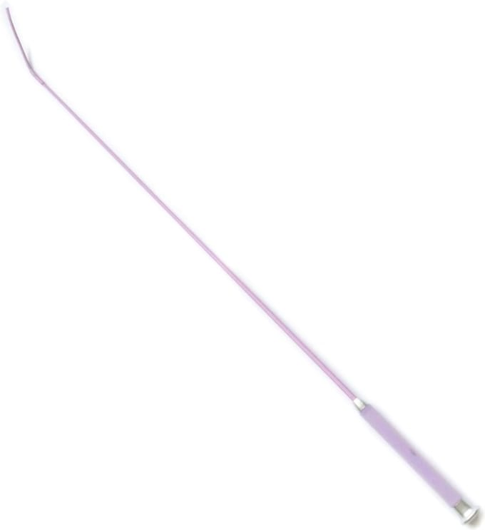 Soft Gel dressuurzweep - lila - 90cm